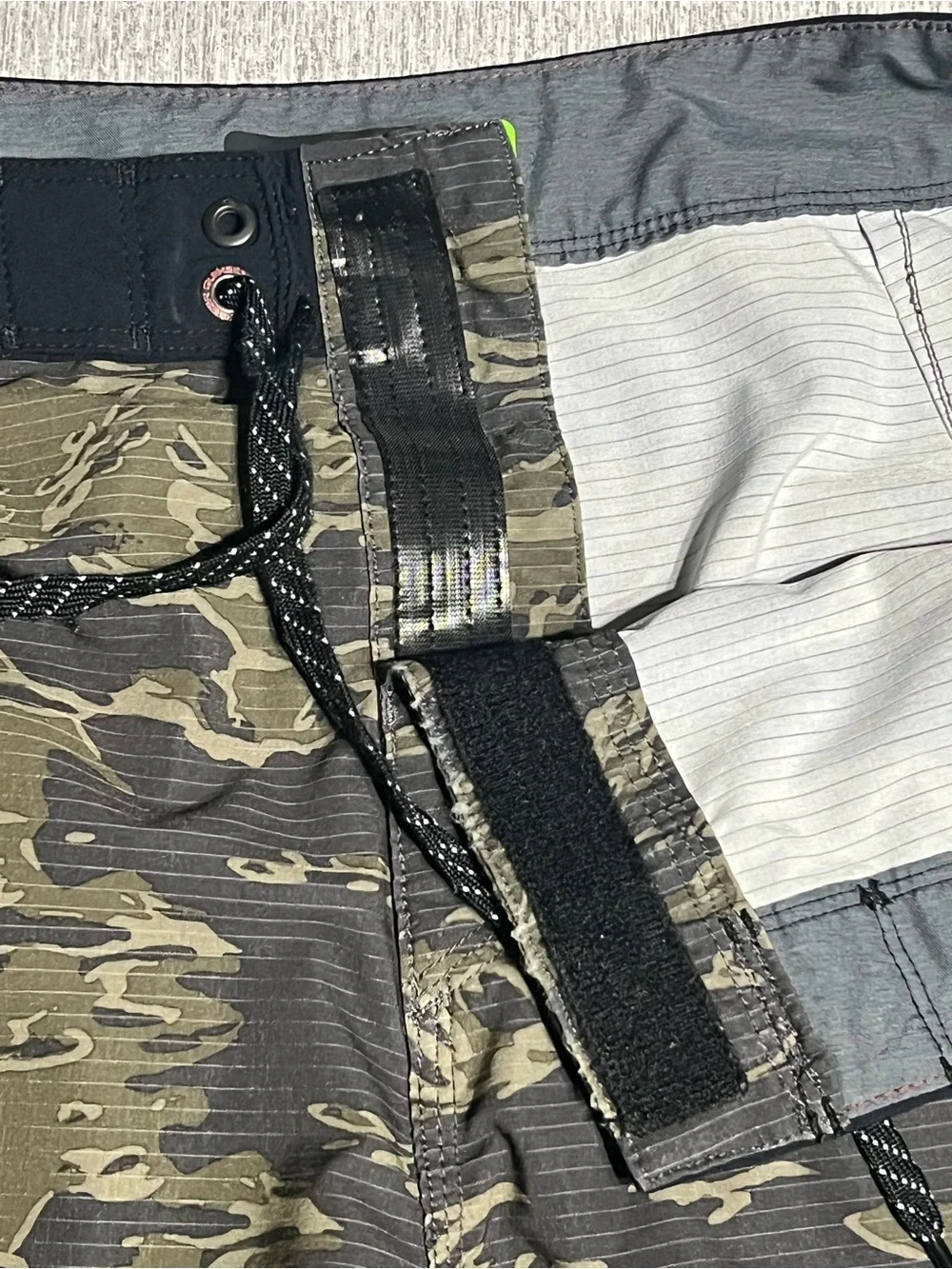Quiksilver Highline Men’s Olive & Black Camo Board Shorts